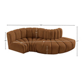 Arc Vegan Leather Modular Sofa – Elevate Your Space with Timeless Luxury and Versatile Design