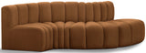 Arc Vegan Leather Modular Sofa – Elevate Your Space with Timeless Luxury and Versatile Design