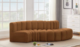 Arc Vegan Leather Modular Sofa – Elevate Your Space with Timeless Luxury and Versatile Design