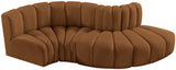 Arc Vegan Leather Modular Sofa – Elevate Your Space with Timeless Luxury and Versatile Design