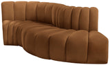 Arc Vegan Leather Modular Sofa – Elevate Your Space with Timeless Luxury and Versatile Design