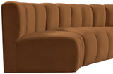 Arc Vegan Leather Modular Sofa – Elevate Your Space with Timeless Luxury and Versatile Design