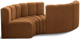 Arc Vegan Leather Modular Sofa - Elevate Your Space with Timeless Sophistication and Versatile Design