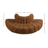 Arc Vegan Leather Modular Sofa - Elevate Your Space with Timeless Sophistication and Versatile Design