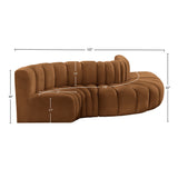 Arc Vegan Leather Modular Sofa – Elevate Your Space with Modern Luxury and Versatile Design Options