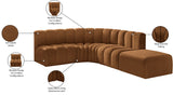 Arc Vegan Leather Modular Sofa: Elevate Your Space with Timeless Sophistication and Versatile Design