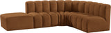 Arc Vegan Leather Modular Sofa: Elevate Your Space with Timeless Sophistication and Versatile Design