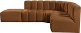 Arc Vegan Leather Modular Sofa: Elevate Your Space with Timeless Sophistication and Versatile Design