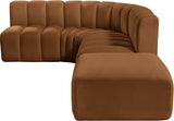 Arc Vegan Leather Modular Sofa: Elevate Your Space with Timeless Sophistication and Versatile Design