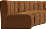 Arc Vegan Leather Modular Sofa: Elevate Your Space with Timeless Sophistication and Versatile Design