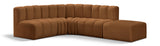 Arc Vegan Leather Modular Sofa: Elevate Your Space with Timeless Sophistication and Versatile Design