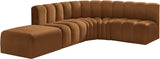 Arc Vegan Leather Modular Sofa: Elevate Your Space with Timeless Sophistication and Versatile Design