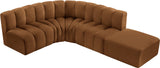 Arc Vegan Leather Modular Sofa: Elevate Your Space with Timeless Sophistication and Versatile Design