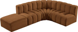 Arc Vegan Leather Modular Sofa: Elevate Your Space with Timeless Sophistication and Versatile Design
