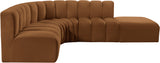Arc Vegan Leather Modular Sofa: Elevate Your Space with Timeless Sophistication and Versatile Design