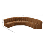 Arc Vegan Leather Modular Sofa - Elevate Your Space with Timeless Luxury and Versatile Design Options