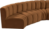 Arc Vegan Leather Modular Sofa - Elevate Your Space with Timeless Luxury and Versatile Design Options