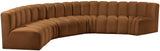 Arc Vegan Leather Modular Sofa - Elevate Your Space with Timeless Luxury and Versatile Design Options