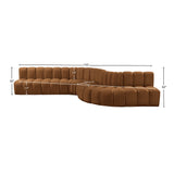 Arc Vegan Leather Modular Sofa - Elevate Your Space with Timeless Luxury and Versatile Comfort Today!