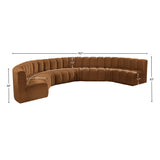 Arc Vegan Leather Modular Sofa – Elevate Your Space with Timeless Sophistication and Versatile Design