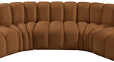 Arc Vegan Leather Modular Sofa – Elevate Your Space with Timeless Sophistication and Versatile Design