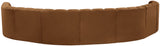 Arc Vegan Leather Modular Sofa – Elevate Your Space with Timeless Sophistication and Versatile Design