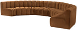 Arc Vegan Leather Modular Sofa – Elevate Your Space with Timeless Sophistication and Versatile Design