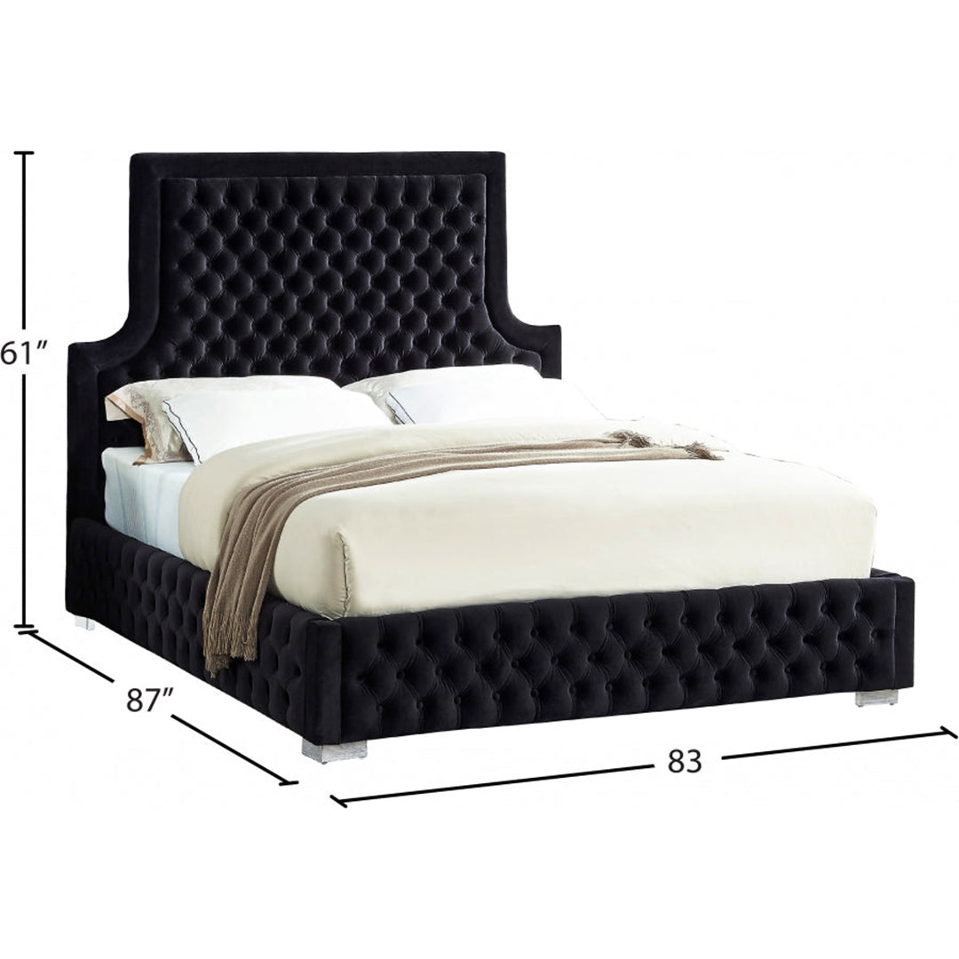 Sedona Velvet Queen Bed