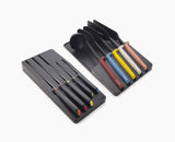10-piece Multicolour In-drawer Knife & Utensil Set