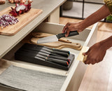 10-piece Multicolour In-drawer Knife & Utensil Set