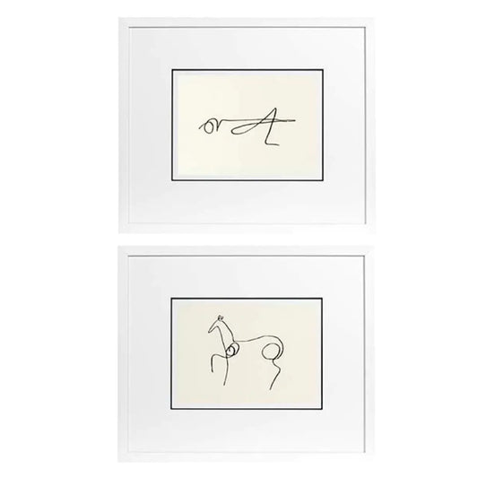 Prints Pablo Picasso set of 2