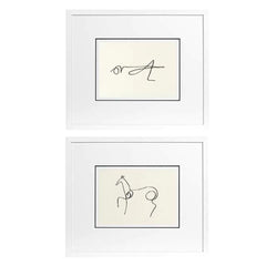 Prints Pablo Picasso set of 2