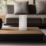 Clear Cubic Resin Sculpture