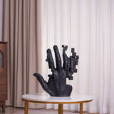 Pixel Hand // Matte Black