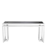 Console Table Palmer
Polished stainless steel | smoke glass