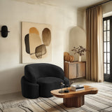 Principessa Boucle Fabric Chair