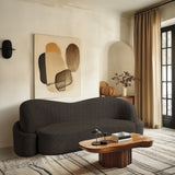 Principessa Modern Boucle Fabric Sofa - Stylish Comfort for Your Living Room or Bedroom Space