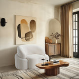 Principessa Boucle Fabric Chair