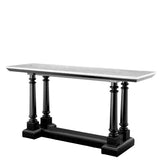Console Table Walford
Waxed black finish | white marble top