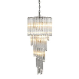 Chandelier Trapani
Nickel finish | clear glass