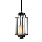 Lantern Monticello M
Black finish | clear glass