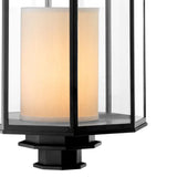 Lantern Monticello L
Black finish | clear glass