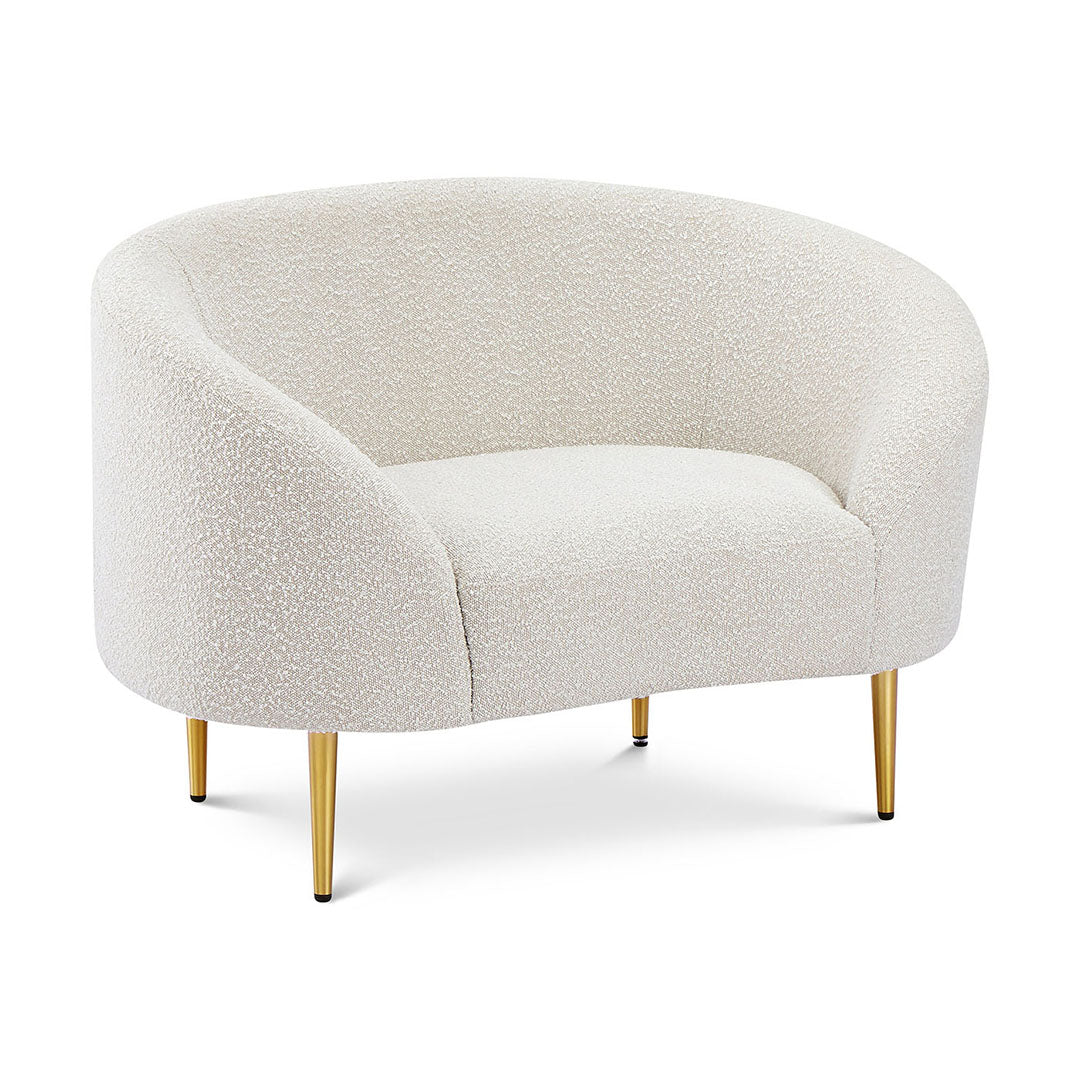 Ritz Boucle Fabric Living Room Chair