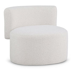 Como Boucle Fabric Accent Chair