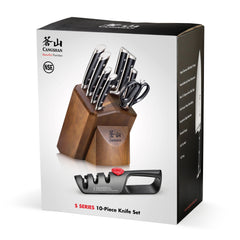 S Series 10-Piece Knife Block Set, Forged German Steel, 1026146