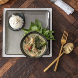Arezzo Brushed Gold 5pc Place Setting