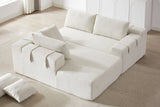 NOUVA 108" Chenille Left Chaise Sectional