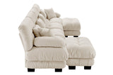 CLOUDIES 173" Sofa 4 Seater with 2 Ottoman