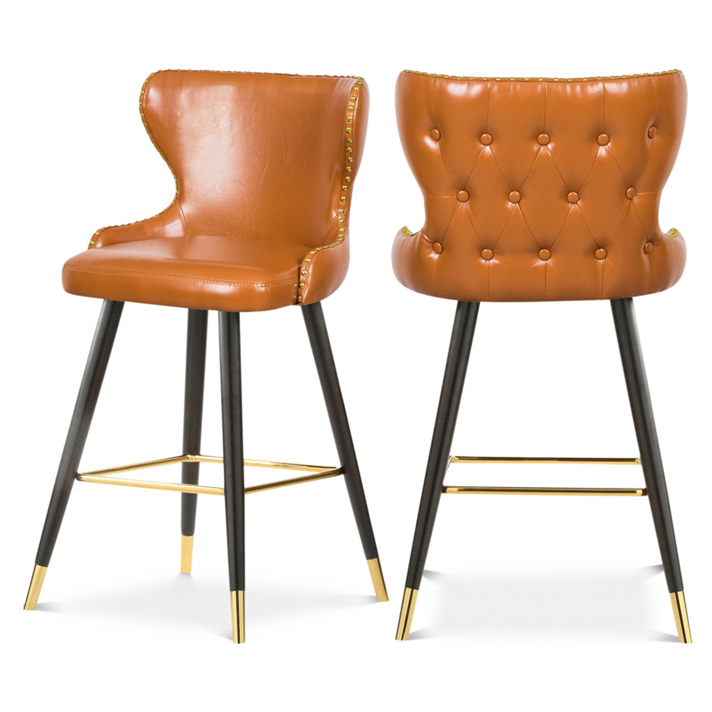 Hendrix Faux Leather Bar | Counter Stool