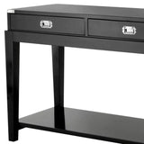 Console Table Military
Black finish | nickel finish